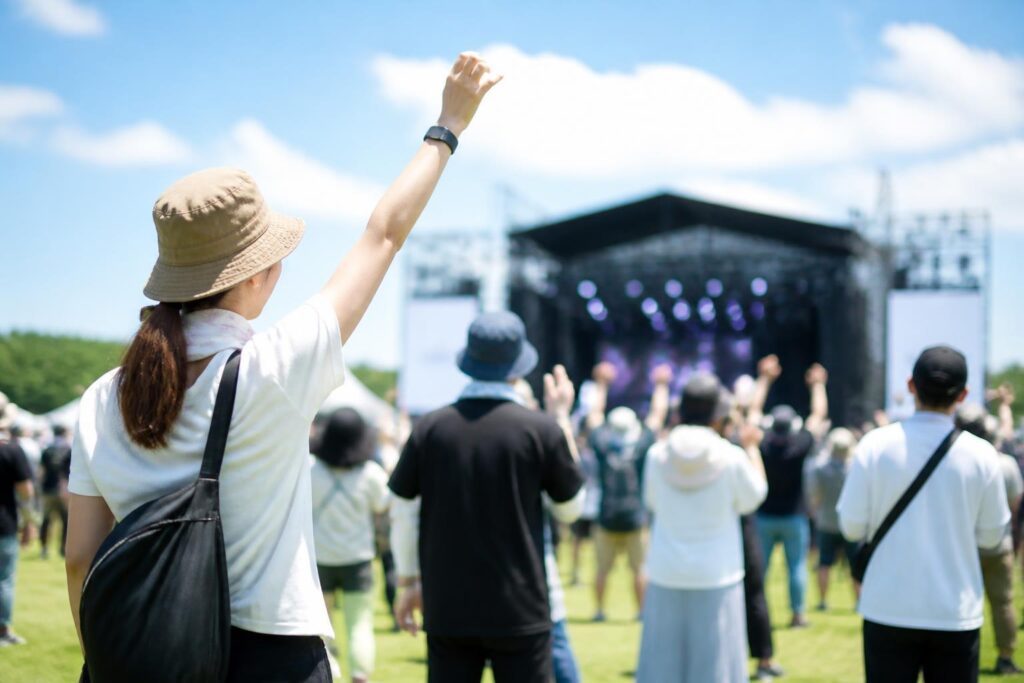 夏フェスに必要な持ち物リストは？