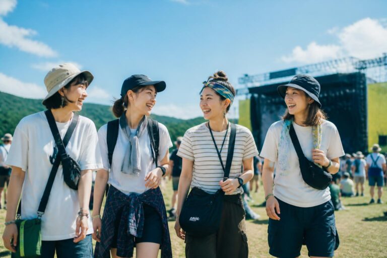 夏フェスで活躍するコップホルダーの首掛けの使い方は？