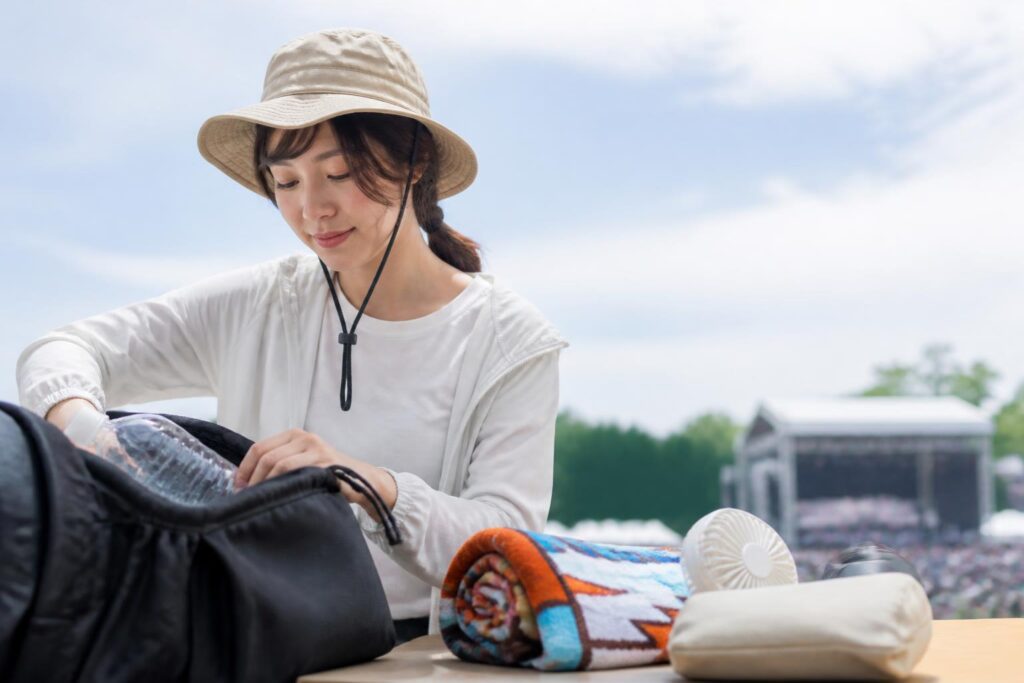 夏フェスの席取り方法は？
