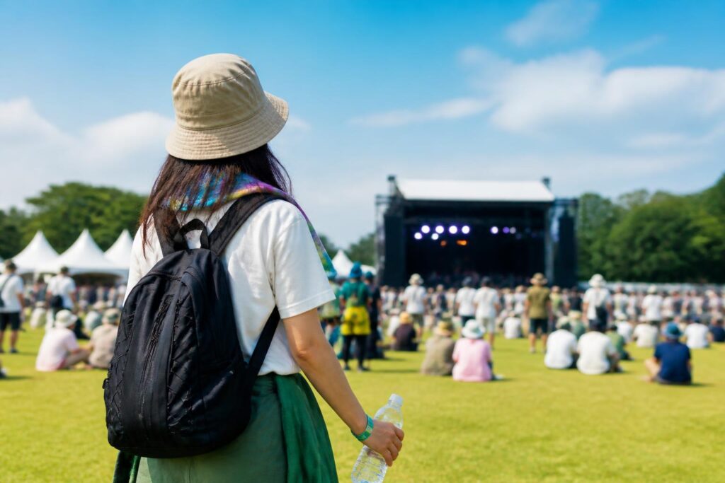 夏フェスの持ち物は？あると便利なグッズも紹介層?
