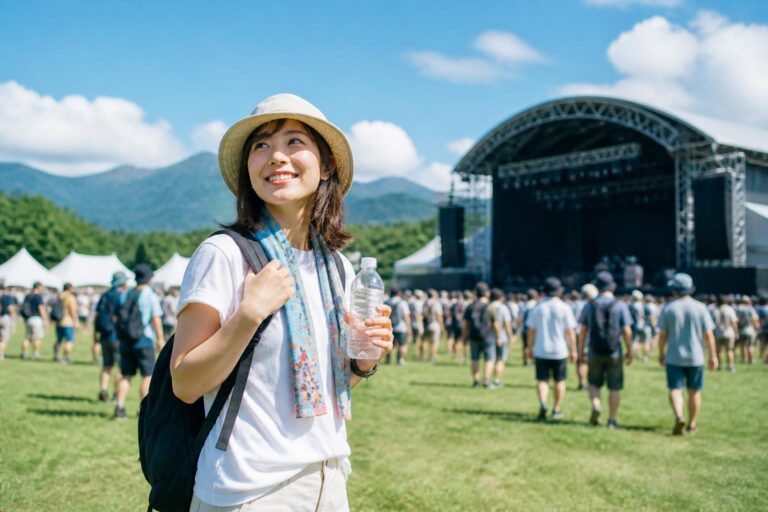 夏フェスの雨の日に靴を守る対策は？